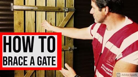 How To Stop A Gate From Sagging Youtube