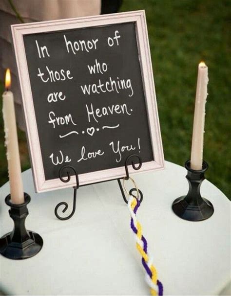 Unique Ways To Honor Deceased Loved Ones At Your Wedding Deer