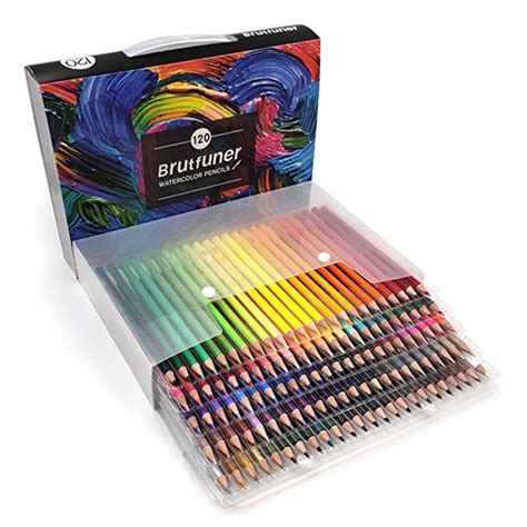4872120150180 Watercolor Pencils Set Pre Sharpened Water Soluble