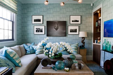 Blue Color Decoration Ideas For Living Room Small Design