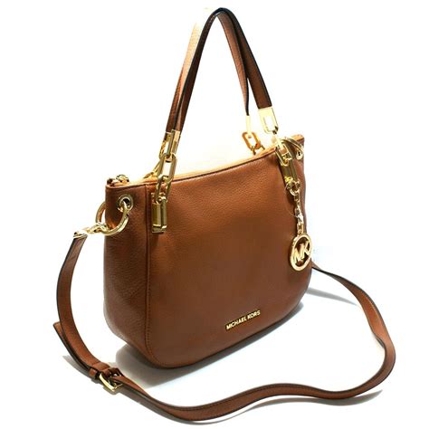 Michael Kors Brooke Genuine Leather Medium Shoulder/ Crossbody Bag ...