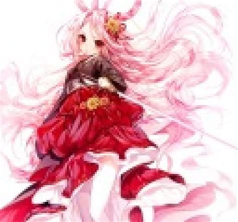 Pinky Girl Red Pretty Dress Bonito Woman Sweet Anime Beauty Anime Girl Hd Wallpaper