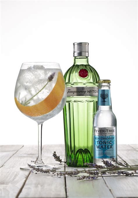 Gin Tonic Afrutado De Tanqueray Ten Y Fever Tree Mediterranean Tonic Water Cocktail Mix