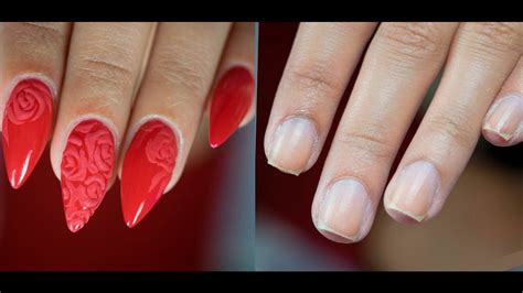 Unlike the the gel polish hard gel is similar to acrylics, but unlike acrylics there is no mixing of i love these dual forms! TRANSFORMATION! HARD GEL NAIL EXTENSIONS | Red Iguana ...