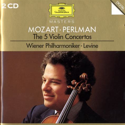 Mozart 5 Violinkonzerte Perlman Press Quotes