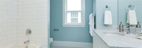 Blue color tones are stylish bathroom colors. Best Colors to Use in a Small Bathroom - Home Decorating & Painting Advice