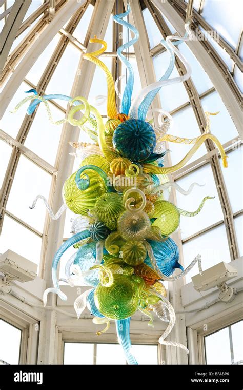 Chihuly Artwork At Franklin Park Conservatory Stock Photo Alamy