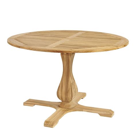 Total ratings 7, $309.99 new. Ceylon Teak Round Pedestal Dining Table | 48 inch ...