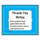Thanks for all of your support when i needed to be out of the office unexpectedly when my dad had a stroke. Thank You Notes Bundle- Staff Appreciation | Classroom management techniques, Teacher ...