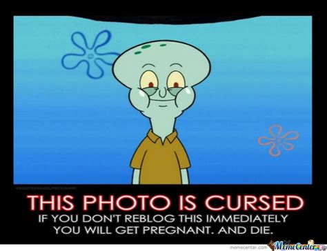 Cursed Squidward Pic By Dinnerwarrior Meme Center