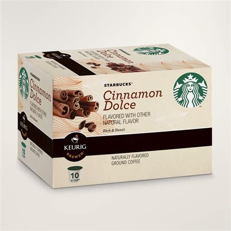 Starbucks® Cinnamon Dolce Flavored Kcup® Pods Cinnamon Dolce K Cups