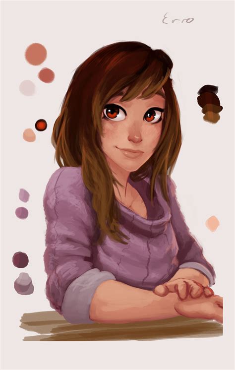 warm by raichiyo33 on deviantart cartoon artist portrait illustration character inspiration