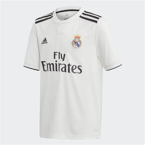 Adidas Kids Real Madrid Home Jersey 201819 Soccer Premier