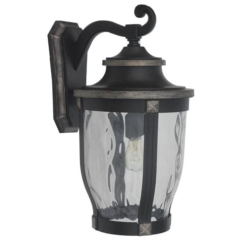 They add an element of aesthetically pleasing design to any home, too. Home Decorators Collection McCarthy 1-Light Bronze Outdoor ...