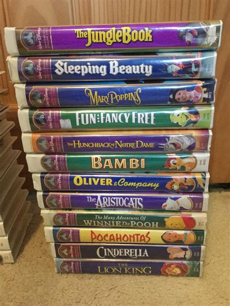A Look At My Disney Vhs And Dvd Collection Part 1