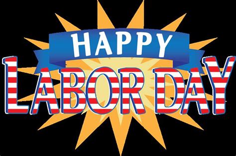 Happy Labor Day 2018 Clip Art Library