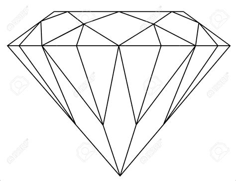 Simple Diamond Drawing At Getdrawings Free Download