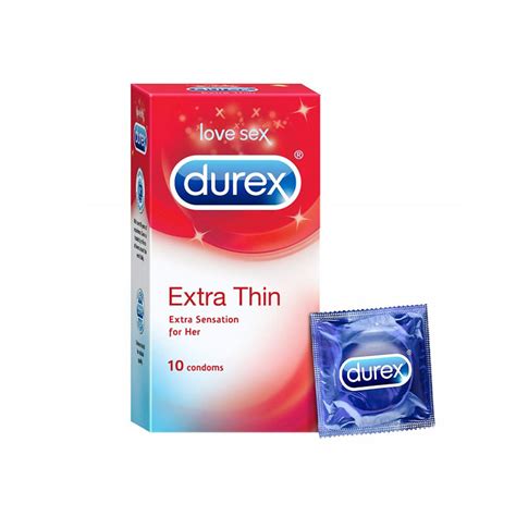Durex Love Sex Extra Thin Extra Sensation Condom 10 Pcs Torrongo E
