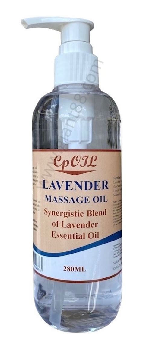 cpoil lavender massage oil new formula cte marketing