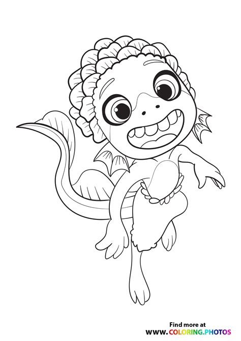 Disney Luca Coloring Pages Coloring Pages For Kids Free And Easy Print