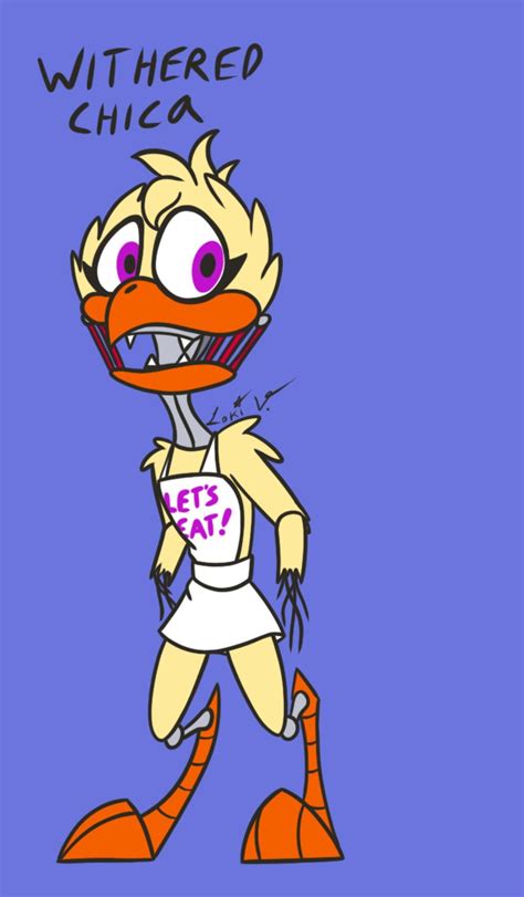 Withered Chica R Fivenightsatfreddys