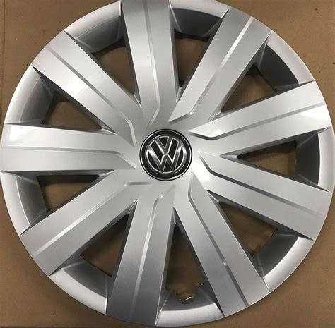 Genuine Wheel Center Hub Cap Chrome Black For Vw Jetta Mk6 15 5c0601147dqlv Volkswagen Hubcaps