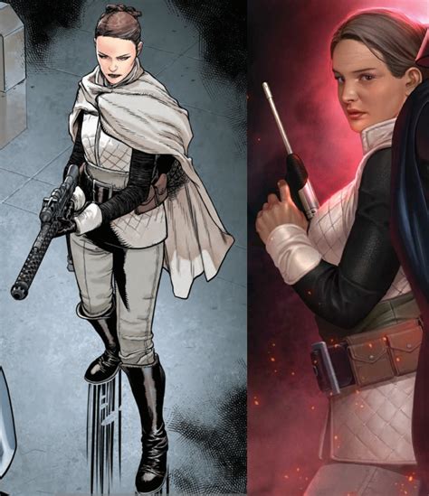 The Padmé Look Alike Who Isnt An Illusionvision At The End Of Darth