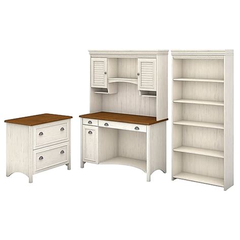 See more ideas about lateral file cabinet, lateral file, filing cabinet. Bush Furniture Stanford Computer Desk with Hutch, Bookcase ...