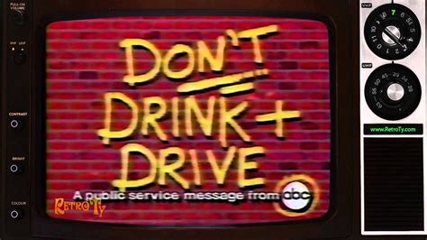 1985 abc don t drink and drive psa youtube