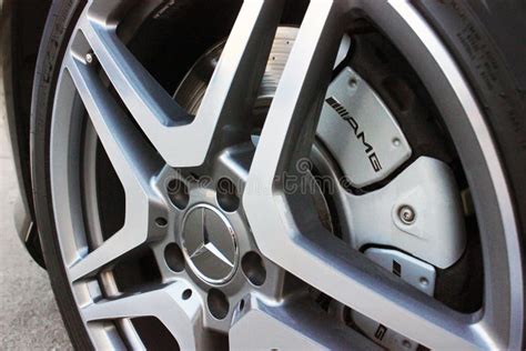 April Kiev Ukraine Mercedes Benz Cl Amg V Bi Turbo Editorial Stock Photo