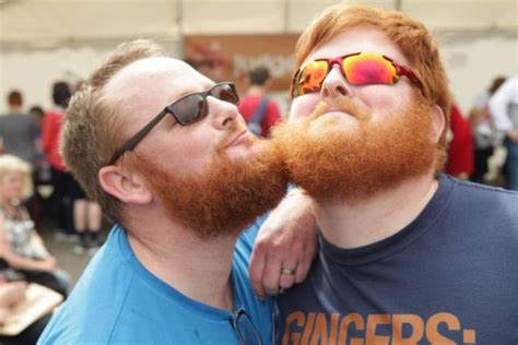 over a thousand redheads gather in ireland to crown the new king and queen of gingerdom the