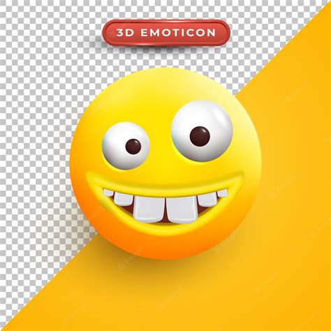 Emoji 3d Con Expresiones Tontas Vector Premium