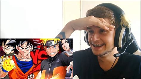 React Goku E Vegeta Vs Naruto E Sasuke Duelo De Titãs 7 Minutoz