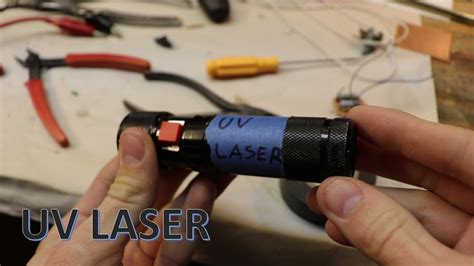 Making A Uv Laser Pointer Youtube