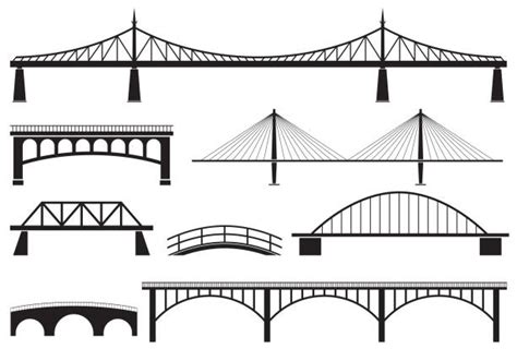 1700 Steel Bridge Stock Illustrations Royalty Free Vector Graphics