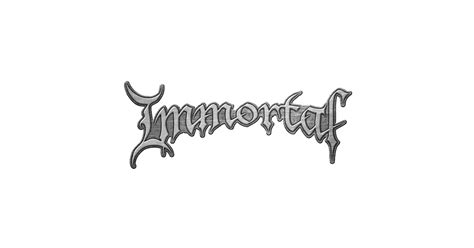 Immortal Logo Metal Pin