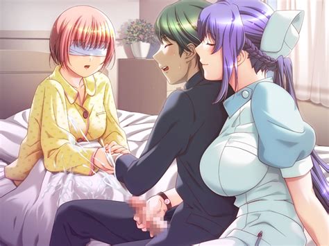 Ichikura Sakura Mihara Nagusa Swindle Game Cg Babe Girls Bed Blush Breasts Censored