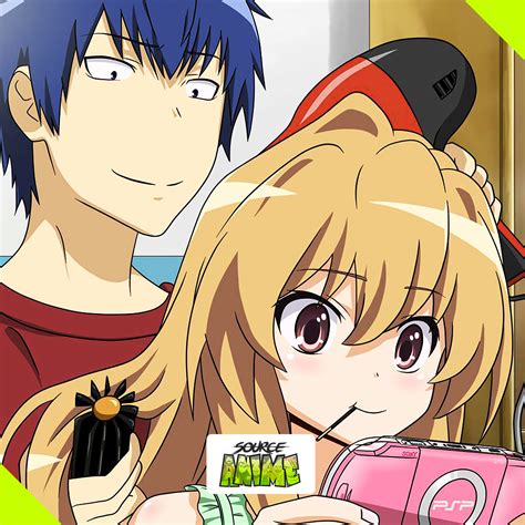 Ryuji Takasu And Taiga Aisaka From Toradora Source Anime