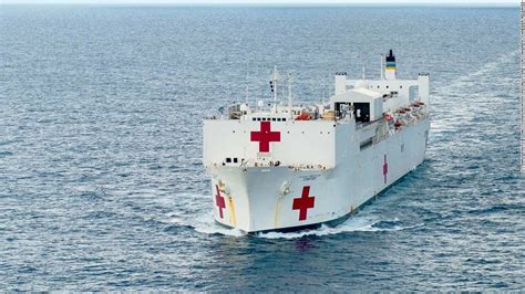 They push it down a path; USNS Comfort is the world's biggest hospital ship - CNN