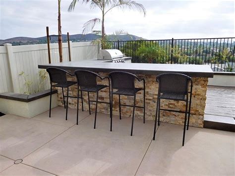 How to build a grilling island. Outdoor Kitchen with Stone Veneer Project - Pacific ...