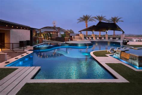 Check spelling or type a new query. Modern Yard With Pool, Pergola, Water Feature, Steel ...