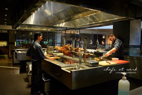 It happens because this room is a usually, we can find an open kitchen design in a cafe or restaurant where a cook needs a generous space for cooking. CHASING FOOD DREAMS: Charcoal, The Saujana Hotel Kuala ...