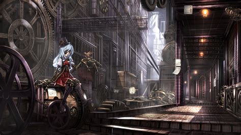 Anime Girls Anime Steampunk Wallpapers Hd Desktop And Mobile