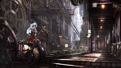 Steampunk Anime Wallpapers Background Desktop Abstract Animated