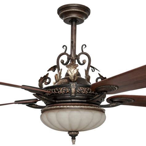 New lighting ceiling fans with lights and remote control for living room bedroom. Chateau Deville 52 in. Integrated LED Indoor Walnut ...