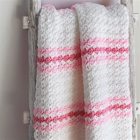 A Classic Crochet Baby Blanket Pattern Leelee Knits