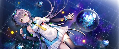 2560x1080 Vocaloid Luo Tianyi 2560x1080 Resolution Wallpaper Hd Anime