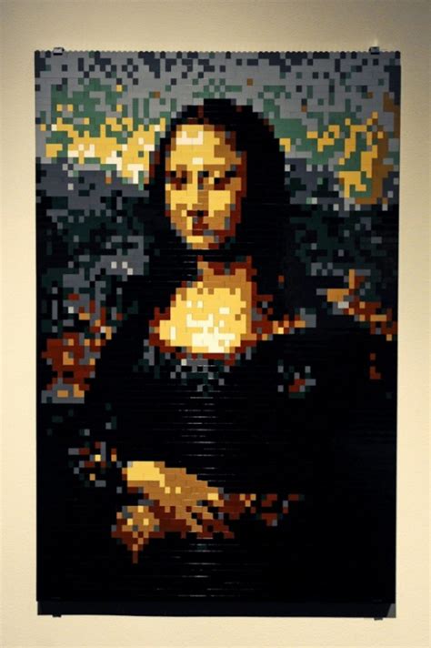 Creative Visual Art New York Lego Exhibit Inspired By Famous Masterpieces