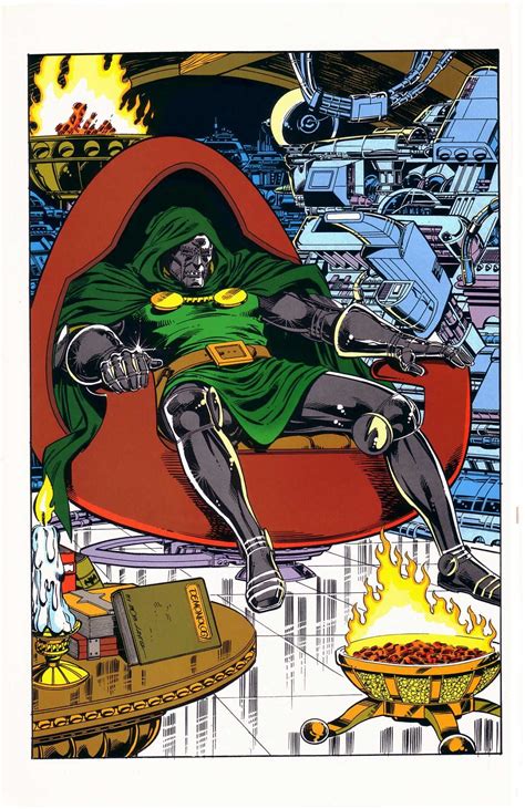 Doctor Doom By Bob Layton Marvel Comics Art Doctor Doom Marvel