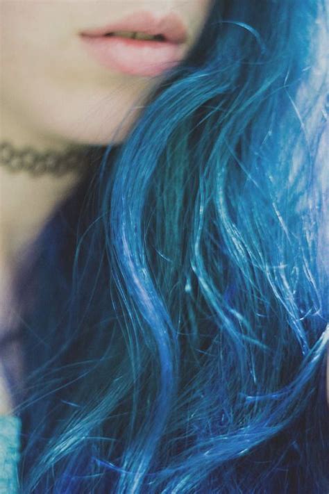 Pin By Kaura On Ocs Blue Hair Aesthetic Blue Hair Hair Styles